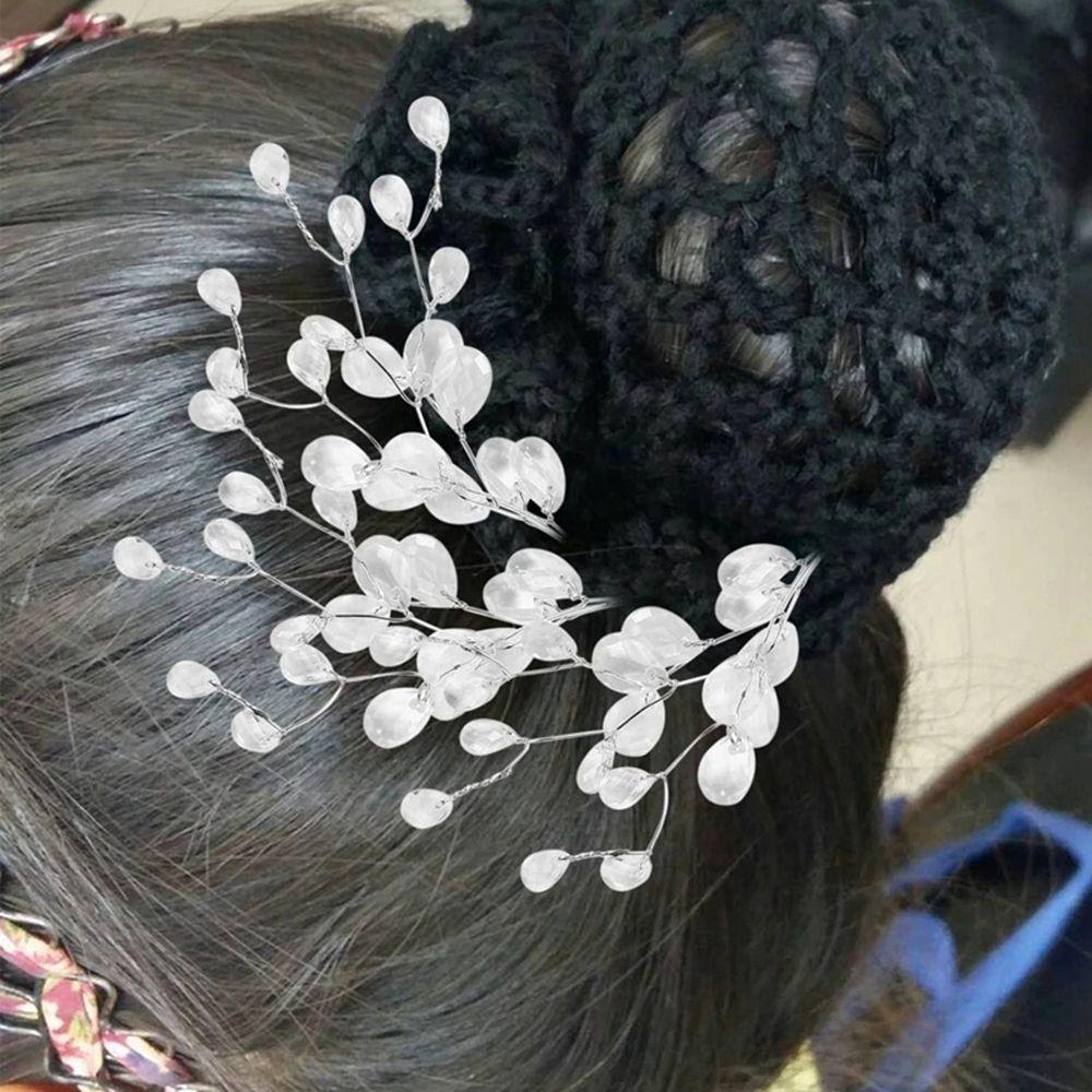Прозрачные Веточки Для Дома Свадебная Тиара Сделай Сам Капля Воды Кристалл Бутоны Ветки Искусственный Букет Ремесло Украшение Хрустальный Цветок