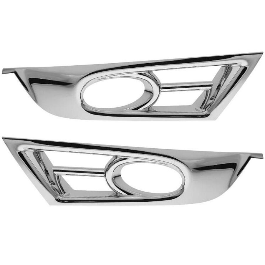 Пара накладок на противотуманные фары, хром, для Honda CRV CR-V 2017 2018