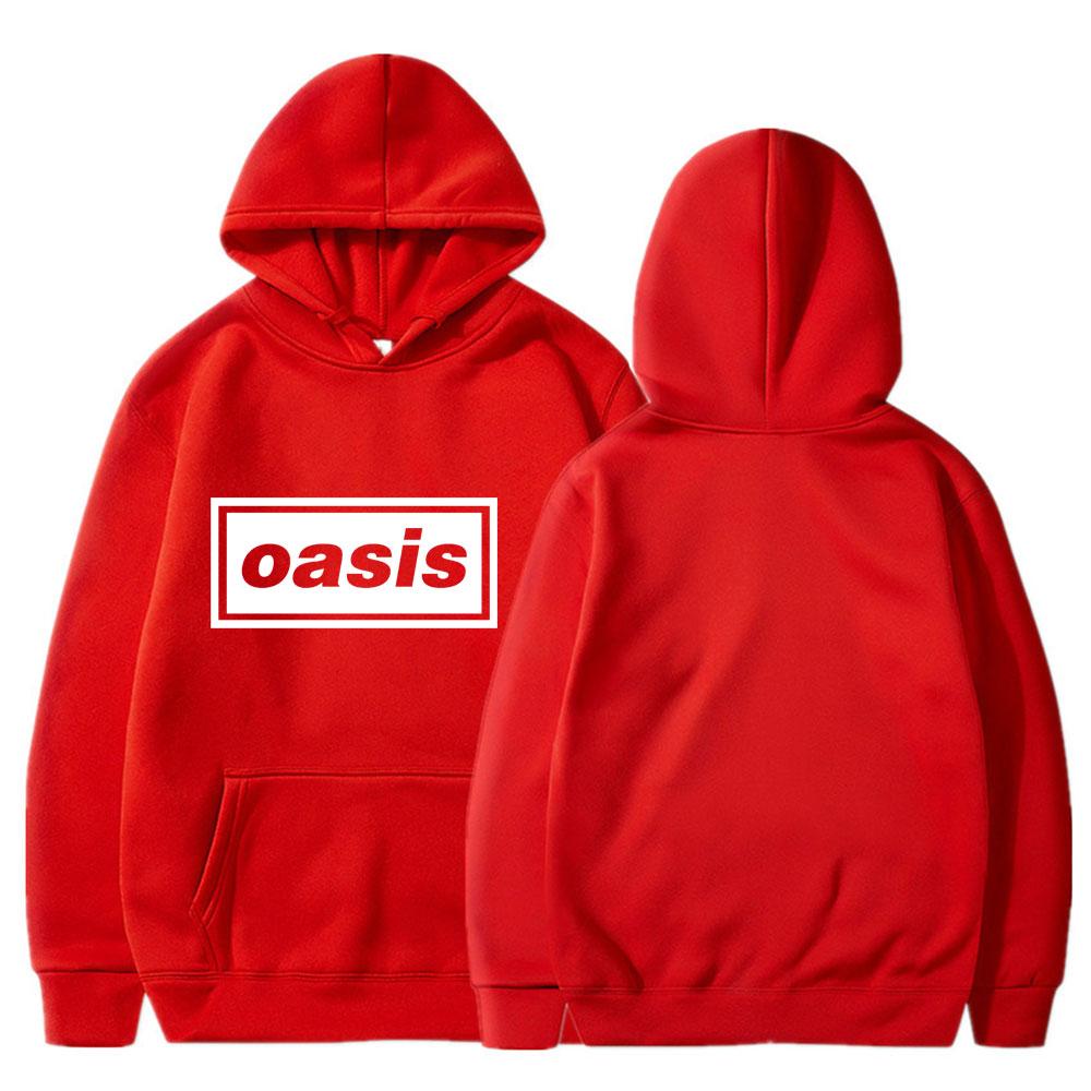 Oasis Men's Hooded Sweatshirt (Retro Style)