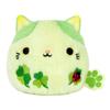 Sanei Boeki Dango Friends Flower Cat Dango Clover W7.5 X D6 X H7cm Stuffed Toy NDH03