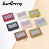 Женский короткий кошелек Baellerry из искусственной кожи, кошелек на молнии для монет, простой модный держатель для карт, держатель для водительского удостоверения, ключница
