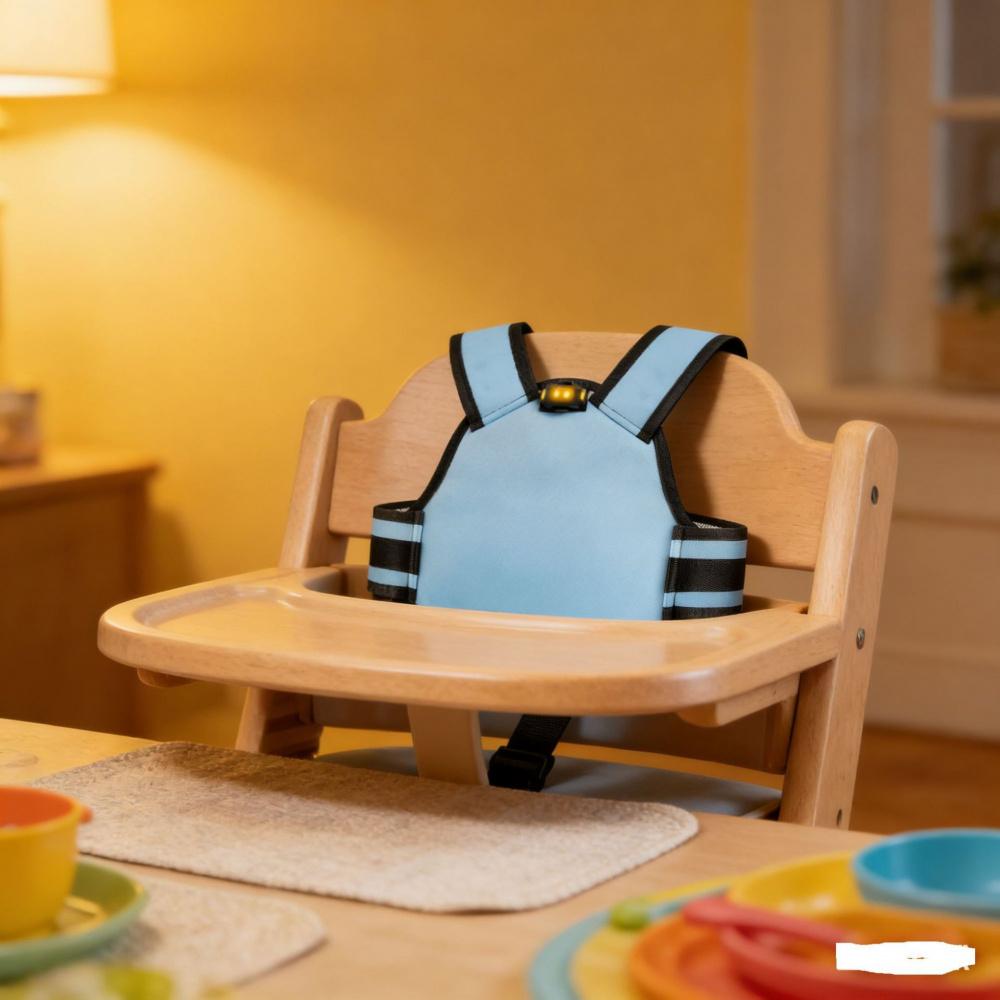 Universal Baby High Chair Safety Harness Adjustable Chair Fixing Strap Infant Dining Belt Outdoor Feeding Seat