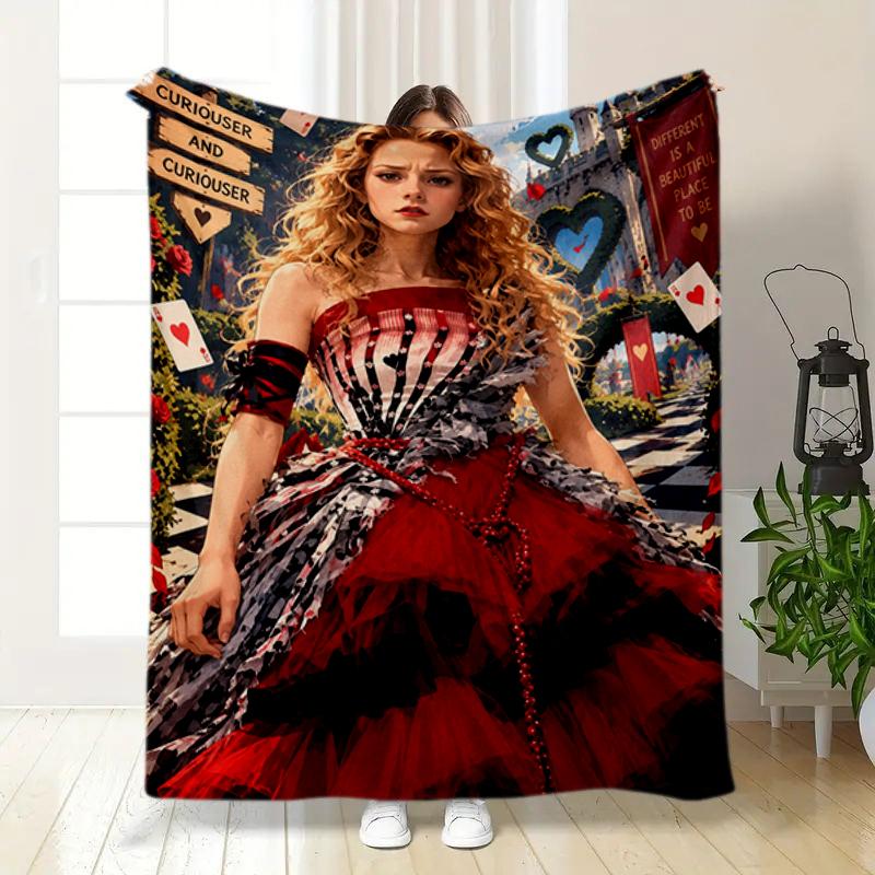 Keyhole Wonderland Blanket Soft And Comfortable Home Decor Christmas Gifts Bedroom Air Conditioning Blanket