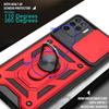 Чехол Armor Metal для Oppo Reno5 Lite 5 6 5G F Finger Ring Holder Stand Cover Fundas для Reno4 Reno 4 Lite 5F Push Pull Coque