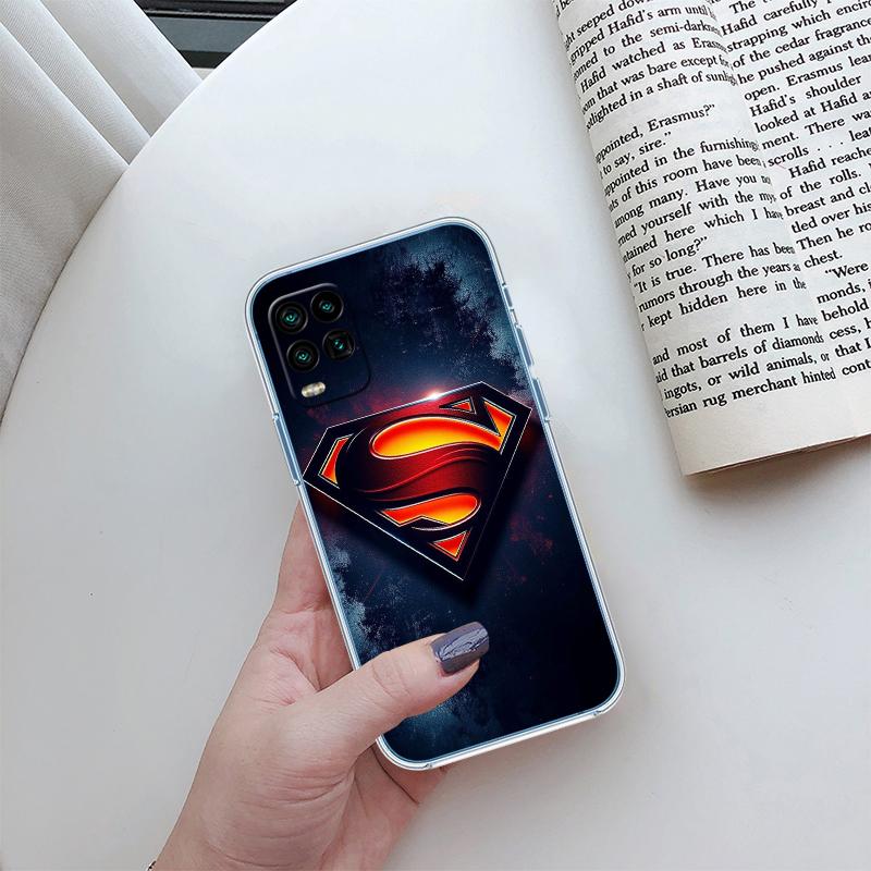 Прозрачный чехол для телефона с логотипом Супермена для Motorola Moto G7 G8 G9 G84 G85 G73 G24 G15 Z2 Play Power Plus