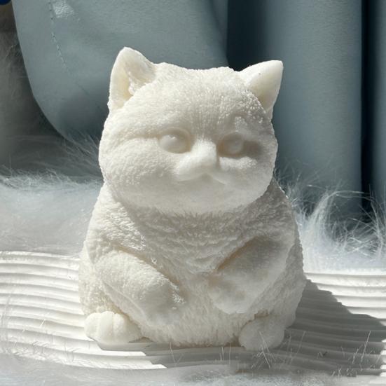 Реалистичная игрушка для кошек, сжимающая медленно восстанавливающийся мягкий TPR, снимает стресс, беспокойство, портативная для детей, подростков, взрослых, котят, животных, сжимающих сенсорную игрушку-фиджет