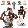 25 см Genshin Impact Фигурка Ху Тао Игровая фигурка Genshin Impact Кэцин Эмбер Клее Мона Фигма Фигурка Модель Игрушки