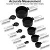 10PCS Plastic Measuring Spoons Set Stackable Measuring Cup and Spoon Set  Baking Tool
