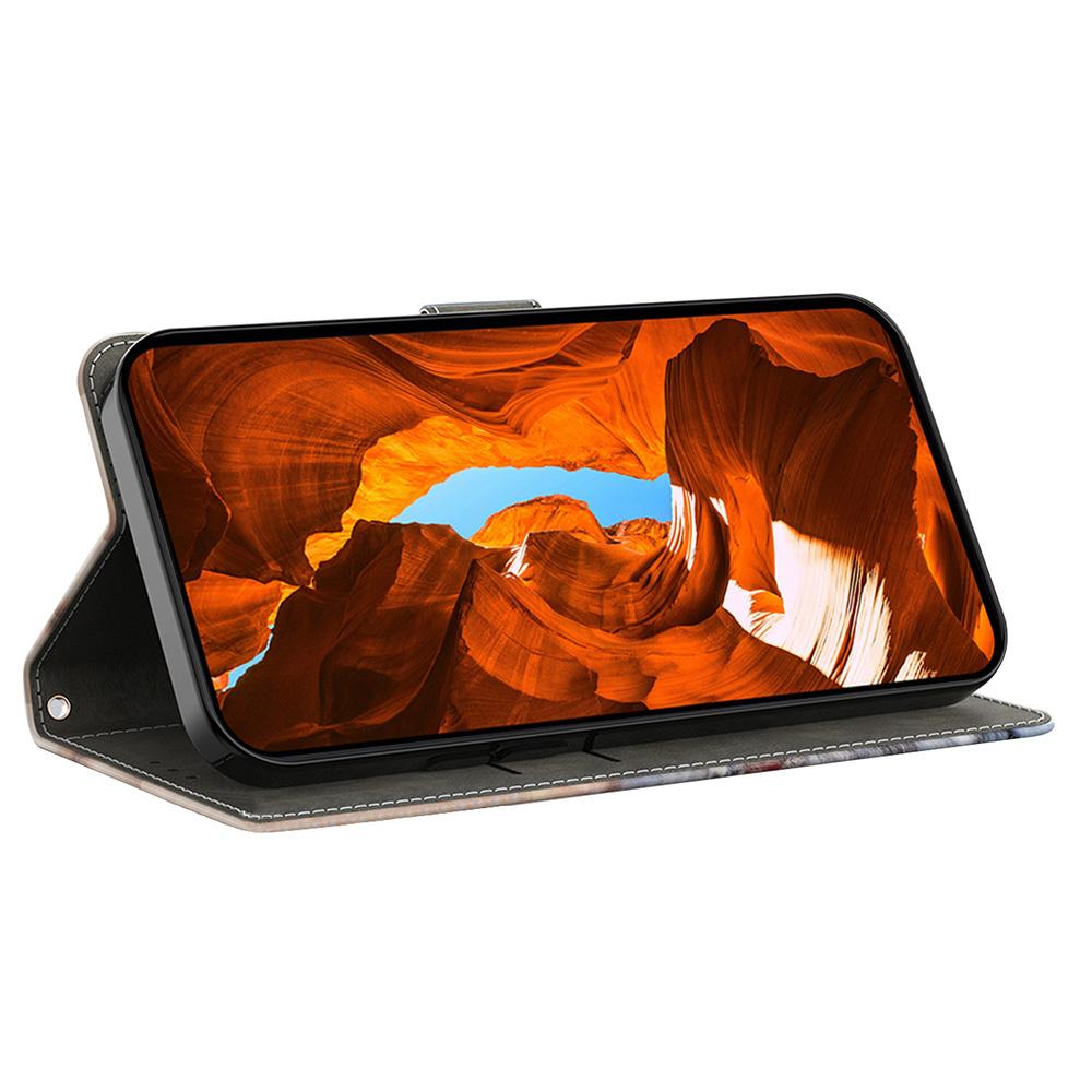 Кожаный чехол с рисунком для Xiaomi Redmi Note 14 Pro+ 5G, кошелек-подставка, откидная крышка для телефона