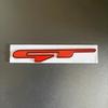 OYQZ3 Car Stickers 3D Metal GT Line Logo Rear Boot Trunk Emblem Badge Decals For Peugeot 307 308 Renault KIA Rio K3 K5 Ceed Sportage