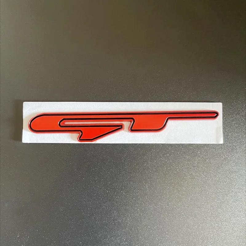 OYQZ3 Car Stickers 3D Metal GT Line Logo Rear Boot Trunk Emblem Badge Decals For Peugeot 307 308 Renault KIA Rio K3 K5 Ceed Sportage