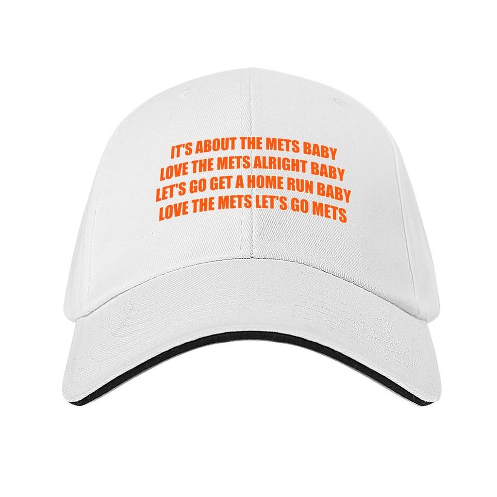 It's About The Mets Baby Baseball Cap Rave New Hat Beach Hat Baseball Cap For Girls Men's