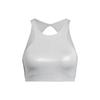 Originals X Ivy Park Solid Color Low-Intensity Sports Bra Women Underwear Solid-Gray HR6871