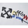Off-White Летняя мужская и женская футболка оверсайз из чистого хлопка с разноцветной вышивкой стрел, уличный стиль