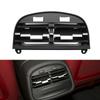 Rear Console AC Vent Grille Outlet Cover Panel Air Conditioner Slider Clip For Maserati Ghibli 2014-