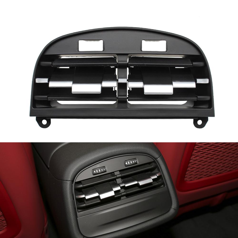 Rear Console AC Vent Grille Outlet Cover Panel Air Conditioner Slider Clip For Maserati Ghibli 2014-