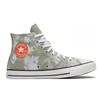 Converse Chuck Taylor All Star Круглый носок Шнуровка Высокие парусиновые Унисекс Серый