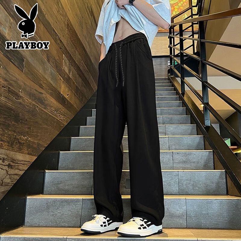 PLAYBOY Мужские однотонные водонепроницаемые повседневные брюки для улицы