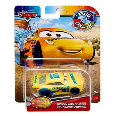 Тачки 2020 Mattel Меняющие цвет Литая машинка 1 шт. Dinoco Круз Рамирес MATTEL CARS МЕНЯЮЩИЕ ЦВЕТ 1 ШТ. DINOCO КРУЗ РАМИРЕС Дисней ПИКСАР Фильм