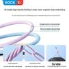 ROCK Z21 PD33W Transparent USB-C to Lightning Fast Charging Cable