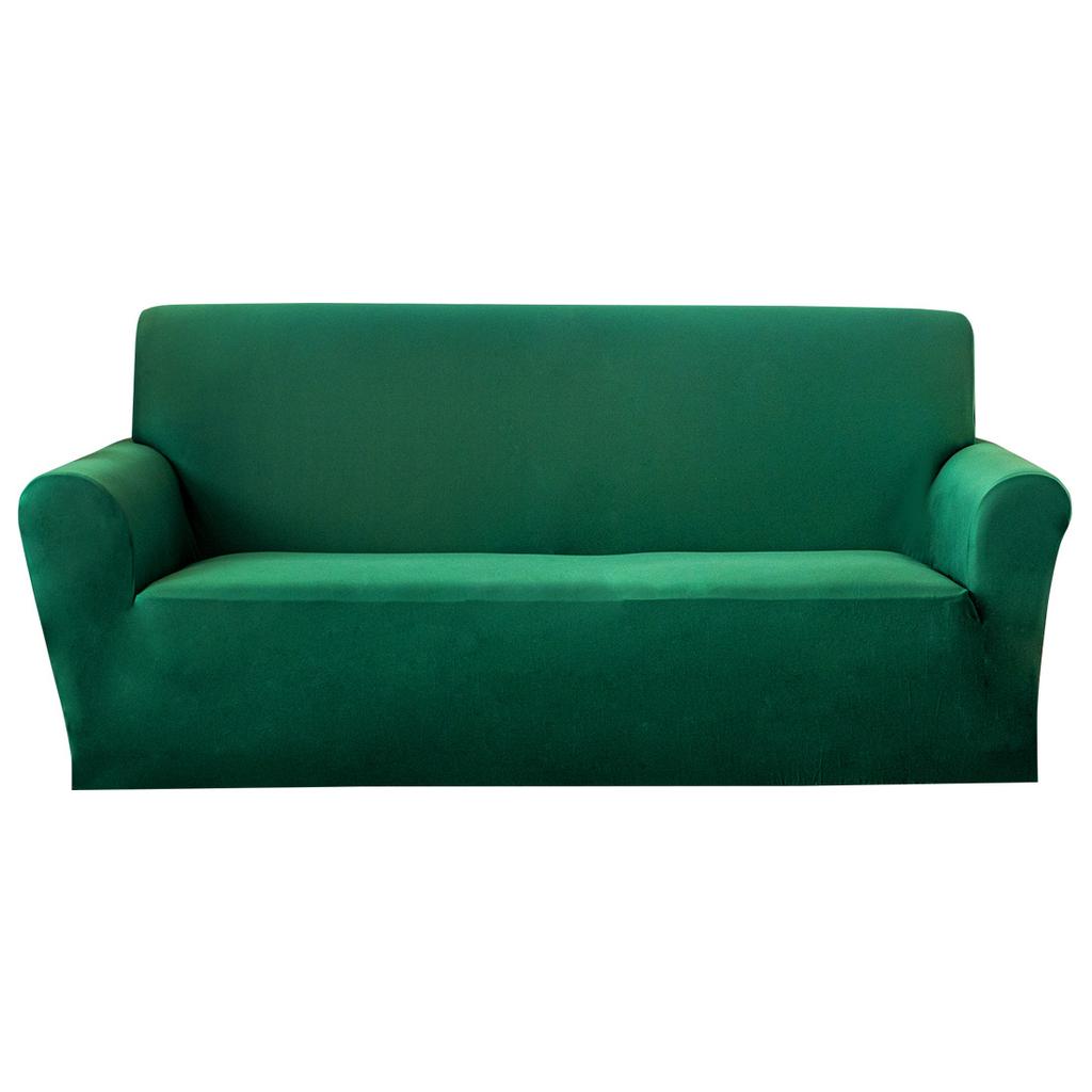 Чехол на диван из молочного шелка однотонный Все включено Однотонный чехол для ленивого дивана Эластичный цельный чехол для дивана