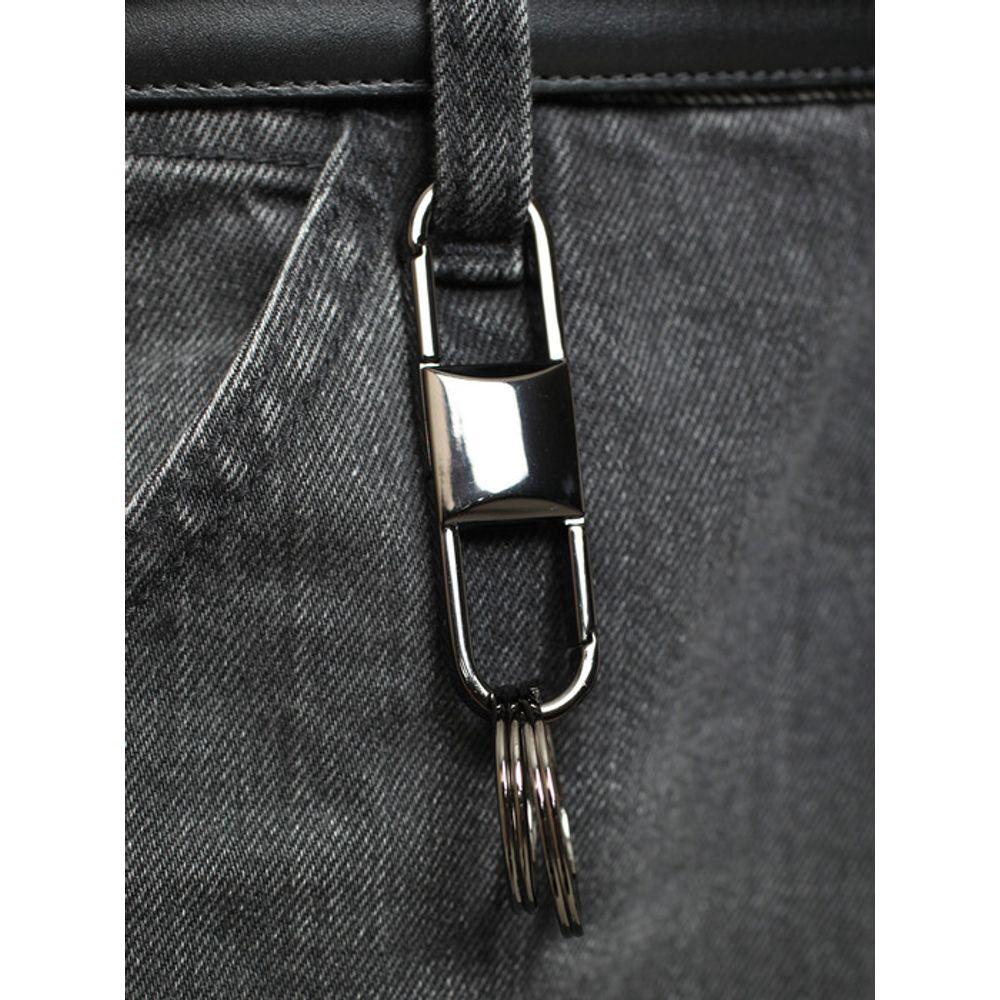 SCALETTO BLACK SCB090 Черный глянцевый брелок