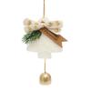 Plush Christmas Tree Xmas Decor Bell Pendant Soft Xmas Hanging Decoration  Home Party