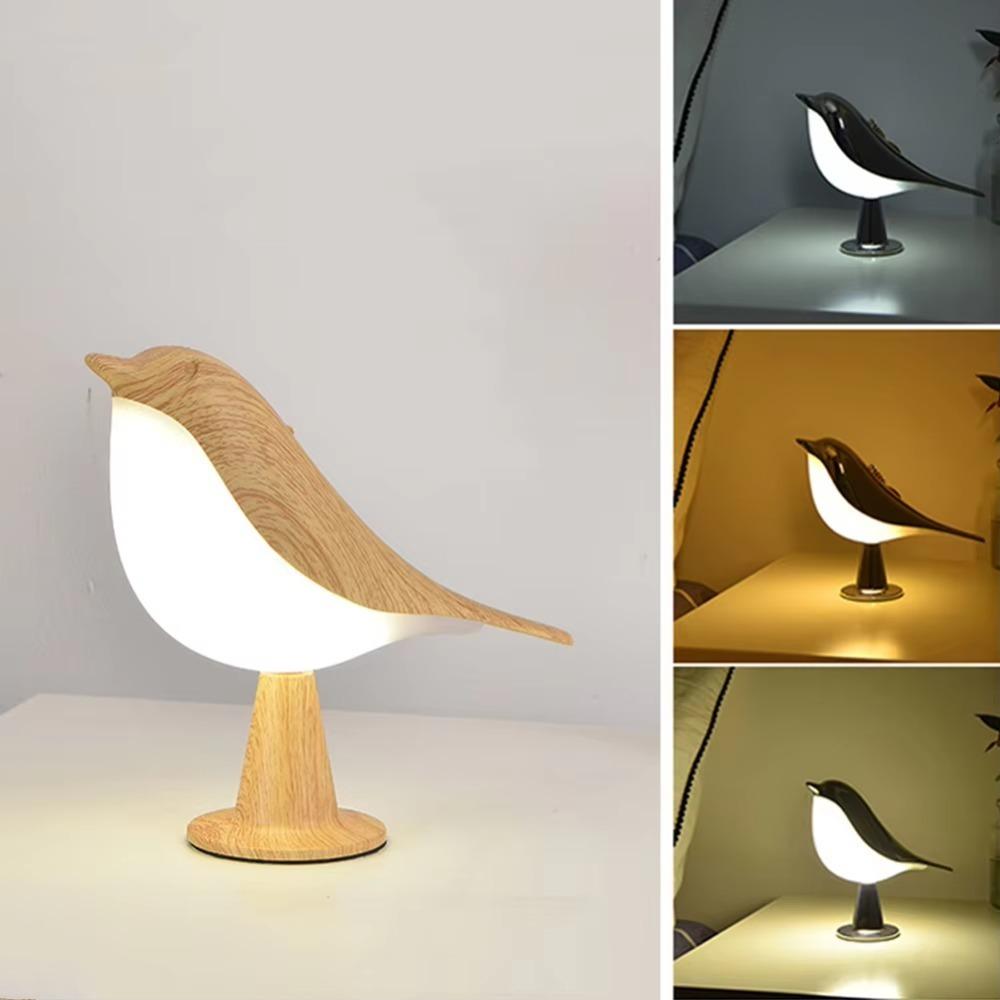 3 Colors Touch-Control LED Lamp USB Rechargeable Creative Night Lamp for All Rooms Decoration