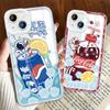 For iPhone 16 Pro Max 15 14 13 Pro Max Samsung S23 FE S24 Plus S24 Ultra A25 A34 A54 Cartoon Summer Drink Full Camera Protect Soft Phone Case