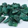 CERTIFIED Natural Green Emerald Raw Rough Lot 600 Ct Earth Mined Loose Gemstone