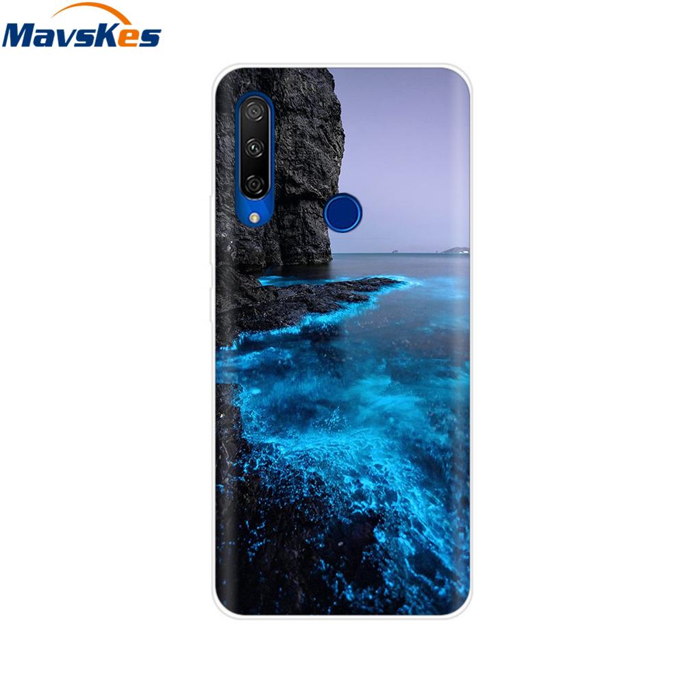 Крашеный чехол для Alcatel 1S 2020 5028Y 5028D Чехол Мягкий силиконовый чехол TPU Funda для Alcatel 1S 2020 Чехол Обложка Etui Бампер Coque