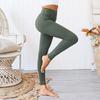Fashion Womens Solid Sport Leggings Casual Elastic High Waist Fitness Yoga Pants
