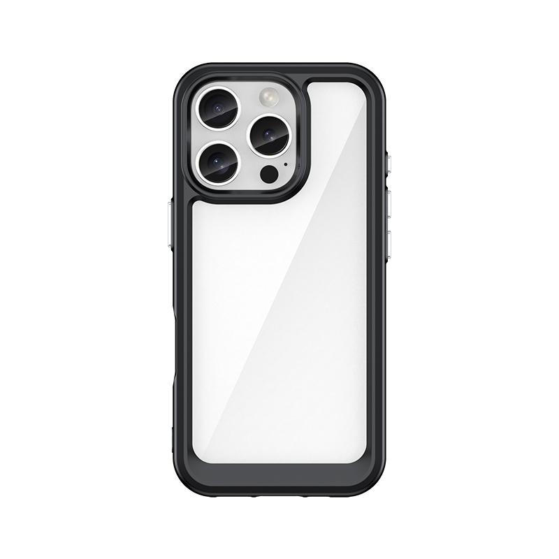 Для Apple iPhone 16 Pro Чехол Роскошный Силиконовый Чехол Для iPhone 16 Pro Чехол TPU Противоударный Прозрачный Для iPhone 16 Pro Max Чехол