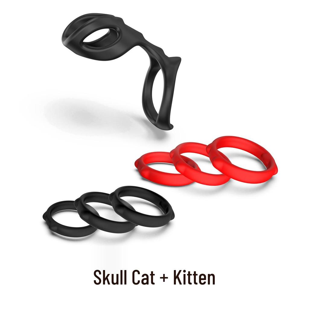 Силиконовое кольцо на член для задержки эякуляции для мужской прелюдии и ограничения