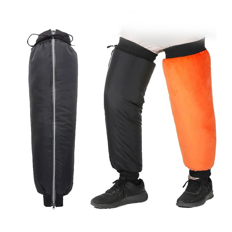 Winter Knee Pads for Motorcycles And Electric Bikes, Windproof Cold-Resistant Outer Wear Warm Knee Pads, Popular Zipper Style
