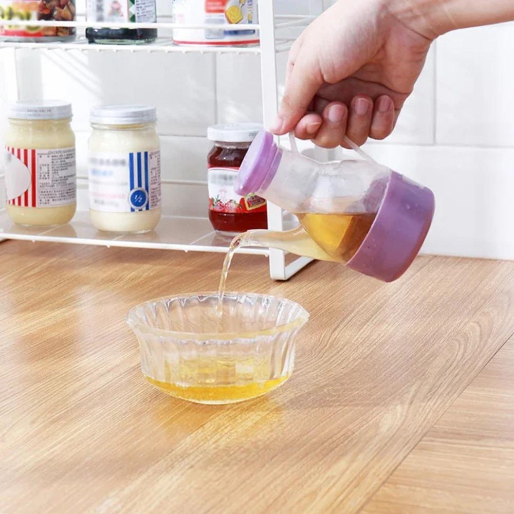 with Handle Oil Dispenser Leakproof Vinegar Bottle Household Transparent Gravy Boats Dining Table
