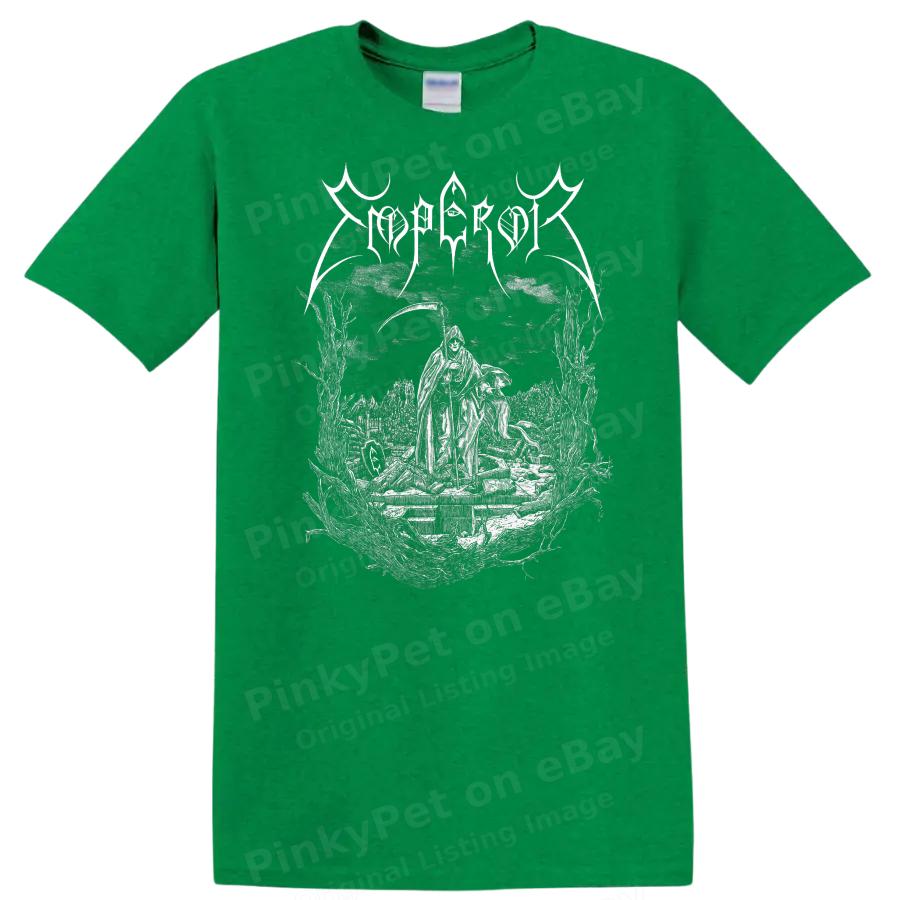 Grim Reaper Graphic T Shirt Dark Art Death Scene Heavy Metal Tee