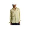 Polo Ralph Lauren Классический крой В полоску Льняная рубашка Женские топы 211A96158-002