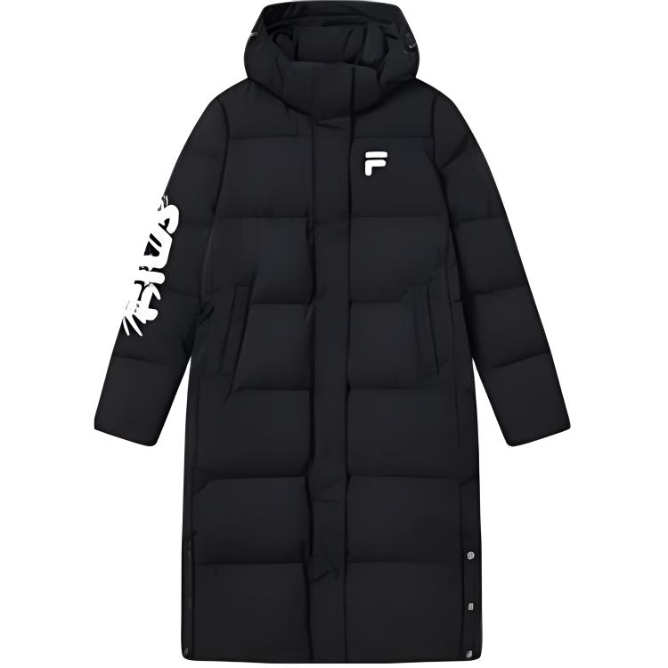 Новые пуховики FILA Женские Черные F51W249909F-BK