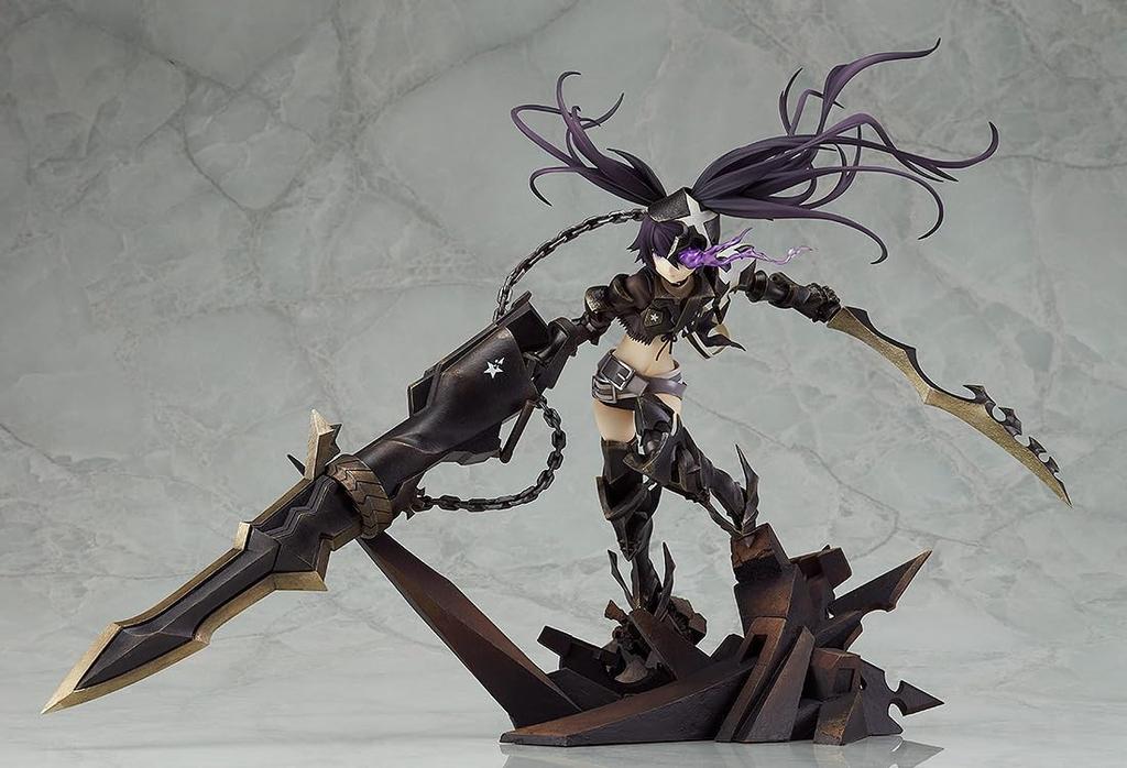 TV ANIMATION BLACKROCK SHOOTER Insane Shooter масштаб ПВХ окрашенная готовая фигурка перепродажа BlackRock 1/8