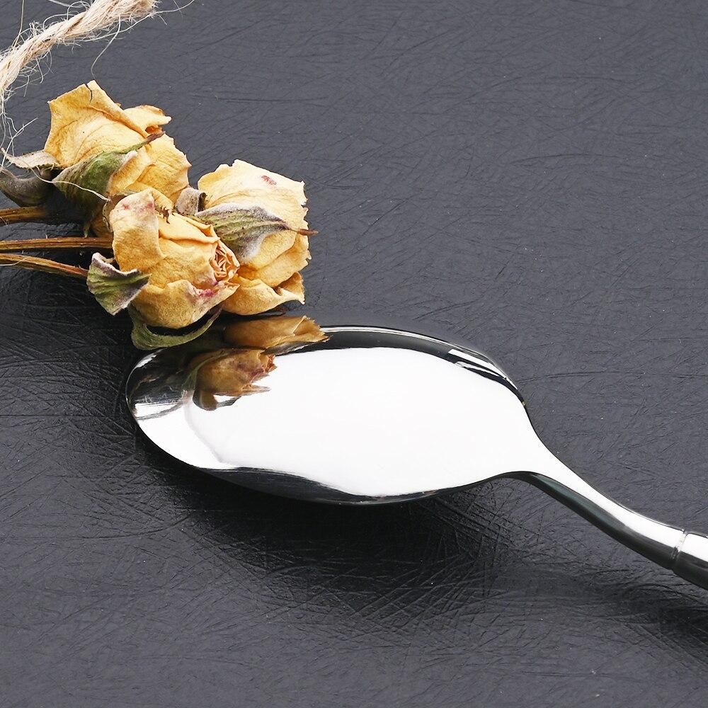 Dinnerware 18/10 Mirror Cutlery Set Stainless Steel Silverware Flatware Set Dinner Knife Fork Spoons Tableware For Home Kitchen