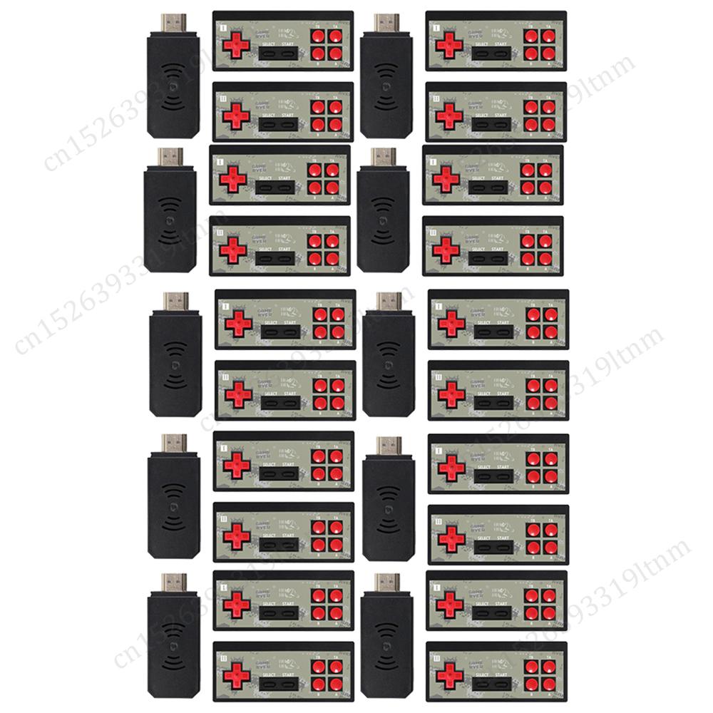 Игровая приставка Fd600, портативный игровой плеер, HDMI-совместимый классический 8-битный контроллер 1800, двойной беспроводной контроллер