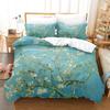 New 3D Plum Blossom Sakura Bedding Sets Duvet Cover With Pillowcase  Children  Twin Full Queen King Bedclothes