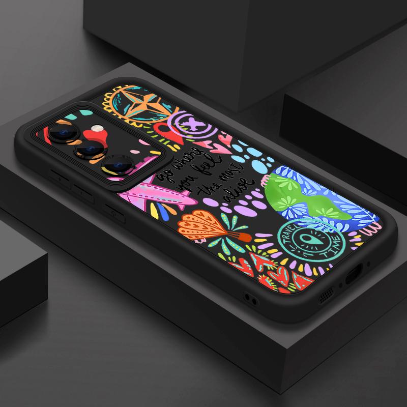 Мультяшный чехол 'Огненный шар' для Samsung Galaxy A57 A37 A17 A56 A36 A26 A16 A55 A35 A25 A15 A54 5G S21 FE S22 S23 S24 Plus S25 Edge S26 Ultra