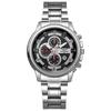 Men’s Watches Top Brand Big Sport Watch Luxury Men Military Steel Quartz Wrist Watches Chronograph Gold Design Male Clock