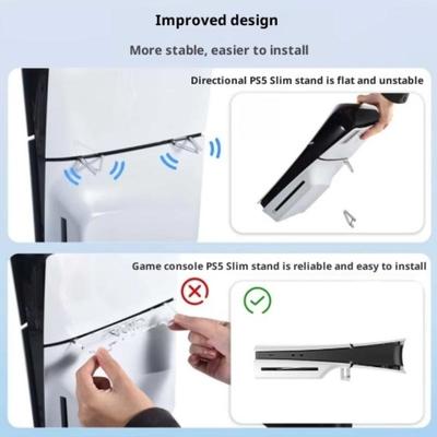 Кронштейн Горизонтальная подставка для Slim/Pro Цифровое или Дисковое издание Противоскользящая подставка для Playstation 5 Slim/Pro Аксессуары