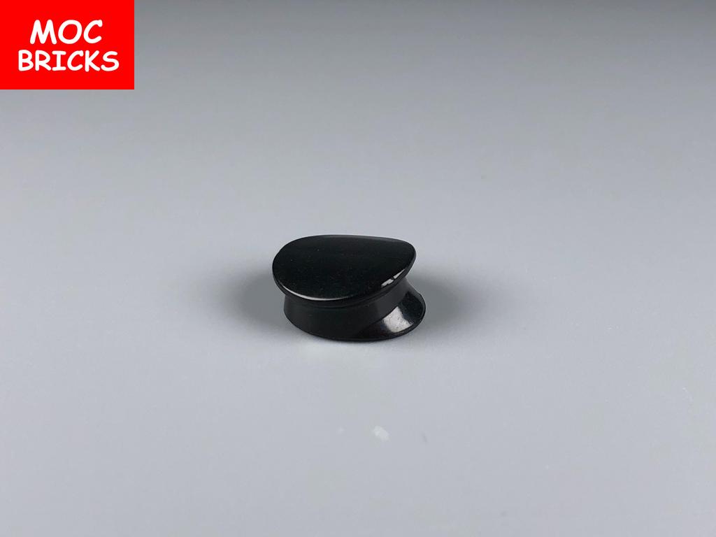 Нетоксичные 10 шт./лот Moc Кирпичи Лыжи Купание Шапка Корова Детская Шапка Шлем Головные Уборы Аксессуары Фигурки Детали Строительные Блоки Игрушки Подарки Для Детей