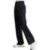Anta Comfortable Casual Simple High-Waisted Solid Color Versatile Sports Long Pants Women Bottoms Black 162517508-4