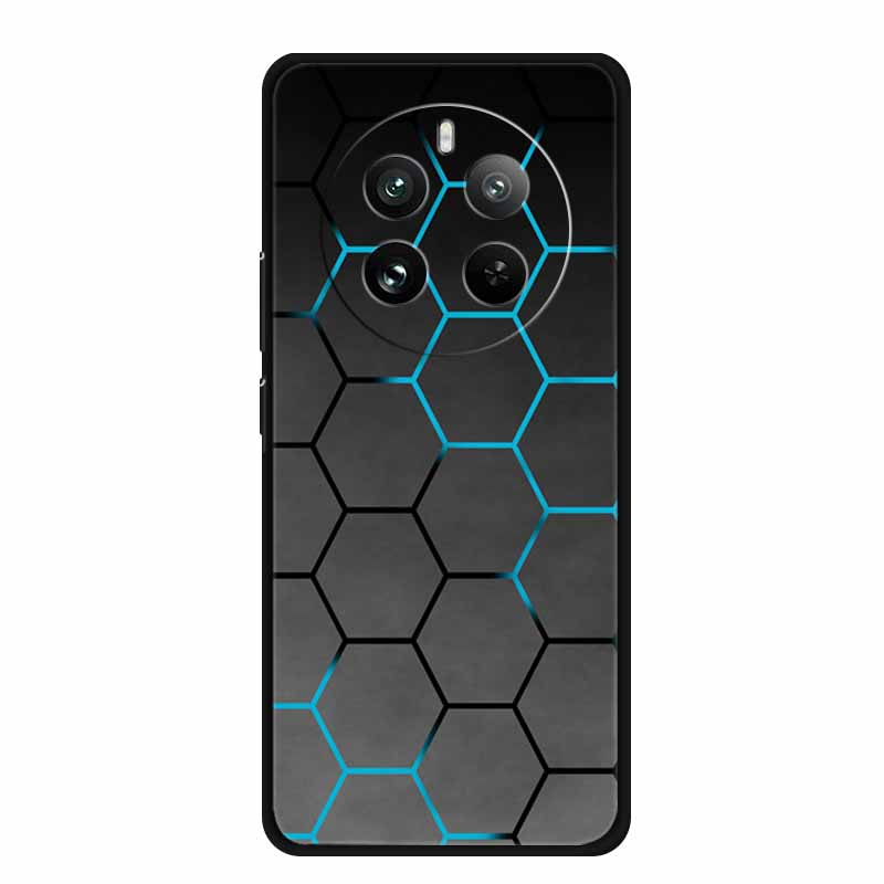 Чехол для Realme 12 4G 6.67" Роскошный Мягкий Силиконовый TPU Чехлы для Телефона Задняя Крышка для Realme12 4G Ударопрочный Милый Красивый Бампер Чехол