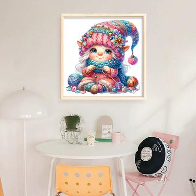 Полный набор для вышивки крестом «Гном» с печатным бисером 11CT Home Art Decor